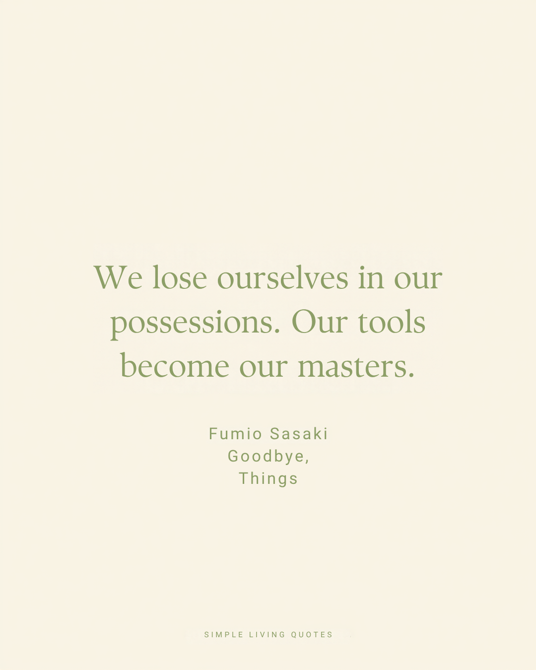 Our Tools Become Our Masters